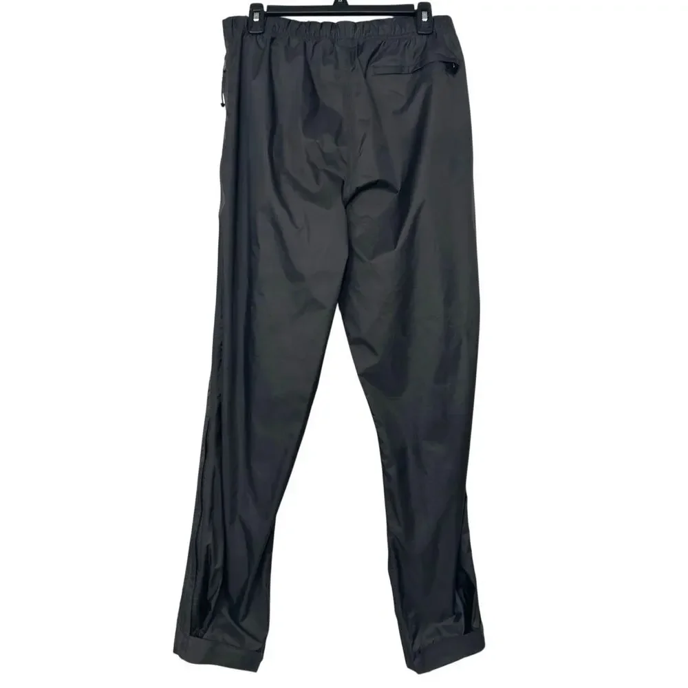 Cabela’s 4MOST Wind Water Repellent Rain Pants Mens M Gray Outdoor Hiking